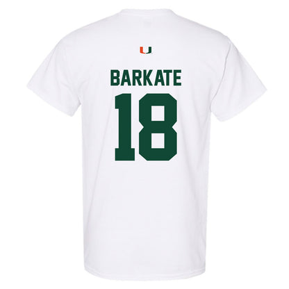 Miami - NCAA Football : Cooper Barkate - Classic Shersey T-Shirt-1