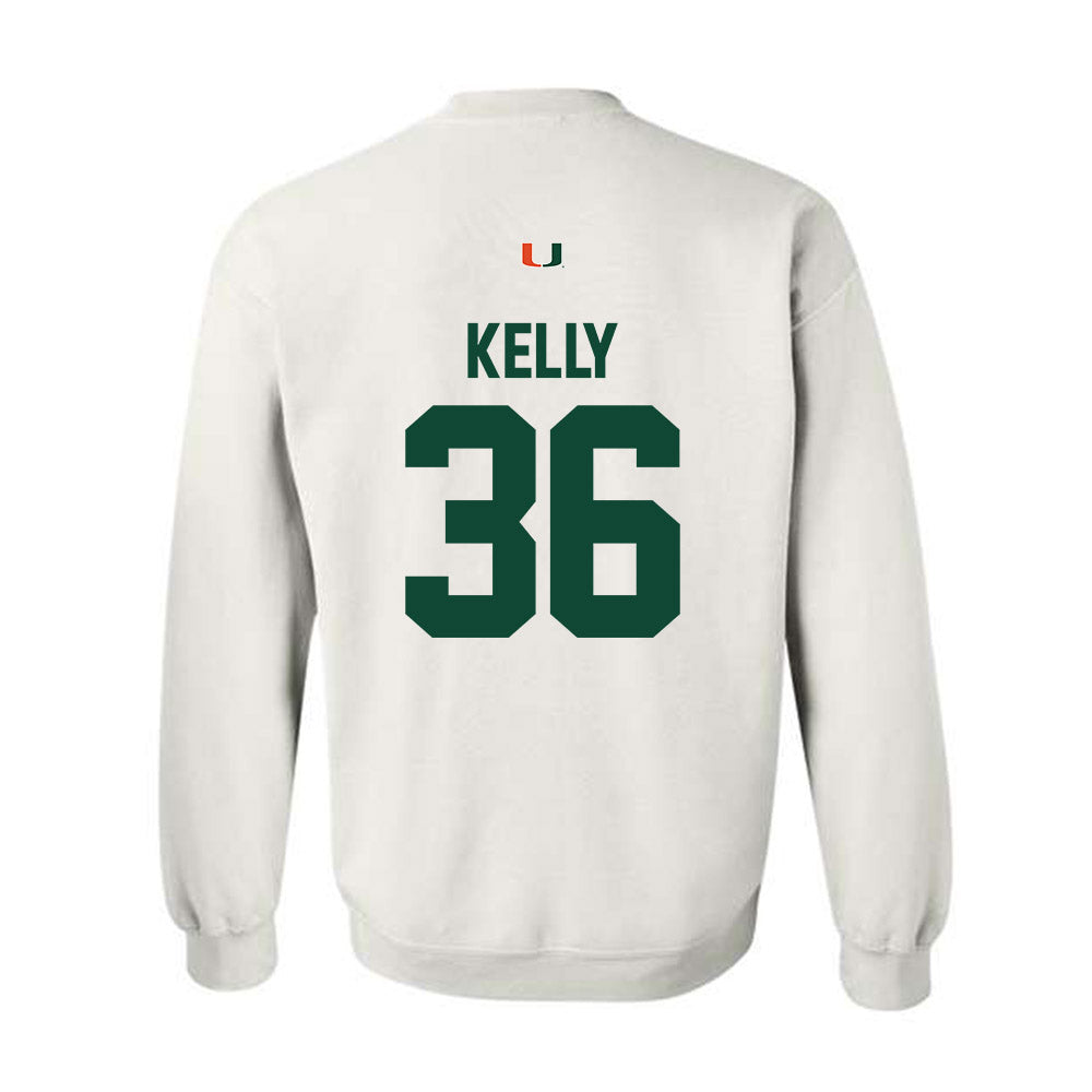 Miami - NCAA Football : Nick Kelly - Classic Shersey Crewneck Sweatshirt