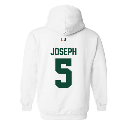 Miami - NCAA Football : Nathaniel Joseph - Classic Shersey Hooded Sweatshirt