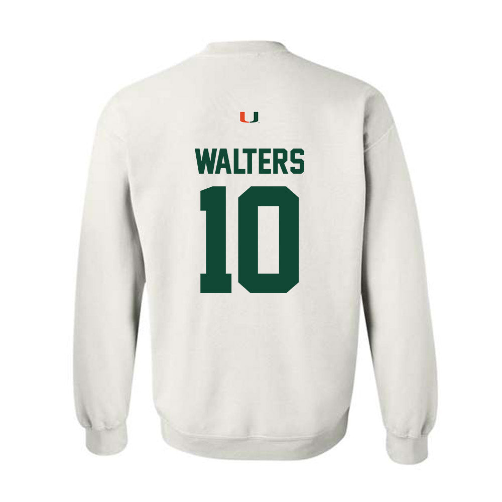 Miami - NCAA Baseball : Brian Walters - Classic Shersey Crewneck Sweatshirt-1