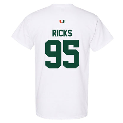 Miami - NCAA Football : Cooper Ricks - Classic Shersey T-Shirt