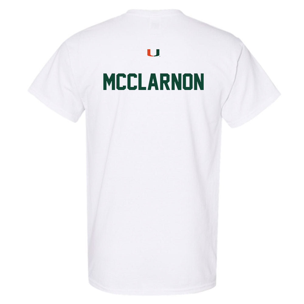 Miami - NCAA Women's Cross Country : Brielle McClarnon - Classic Shersey T-Shirt-1