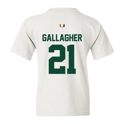 Miami - NCAA Women's Soccer : Kyla Gallagher - Classic Shersey Youth T-Shirt