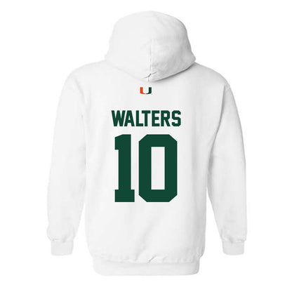 Miami - NCAA Baseball : Brian Walters - Classic Shersey Hooded Sweatshirt-1