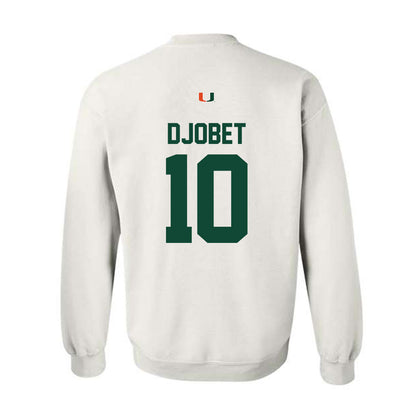 Miami - NCAA Men's Basketball : Paul Djobet - Classic Shersey Crewneck Sweatshirt