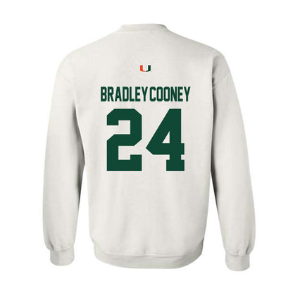 Miami - NCAA Baseball : Packy Bradley-Cooney - Classic Shersey Crewneck Sweatshirt-1