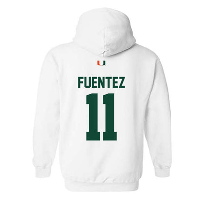 Miami - Women's Volleyball Alumni : Blair Fuentez - Classic Shersey Hooded Sweatshirt