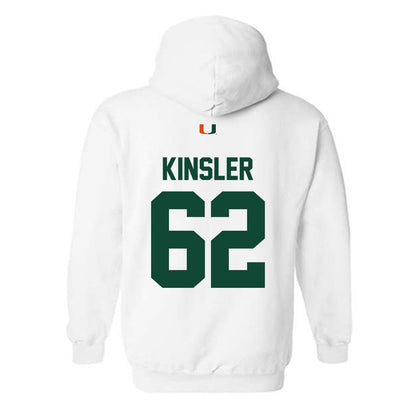 Miami - NCAA Football : Tommy Kinsler - Classic Shersey Hooded Sweatshirt