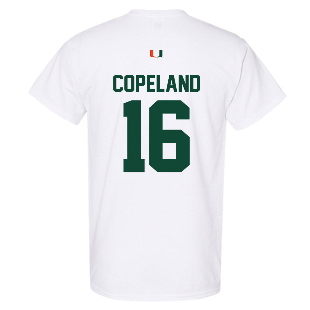 Miami - NCAA Baseball : Cian Copeland - Classic Shersey T-Shirt-1