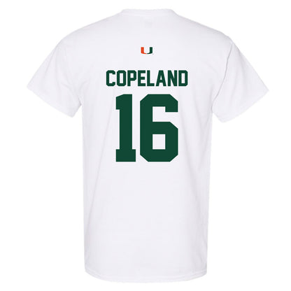 Miami - NCAA Baseball : Cian Copeland - Classic Shersey T-Shirt-1