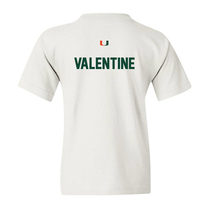 Miami - NCAA Men's Cross Country : Nico Valentine - Classic Shersey Youth T-Shirt-1