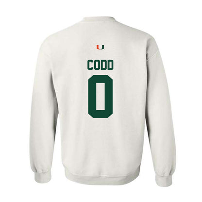 Miami - NCAA Women's Track & Field : Iyonna Codd - Classic Shersey Crewneck Sweatshirt-1