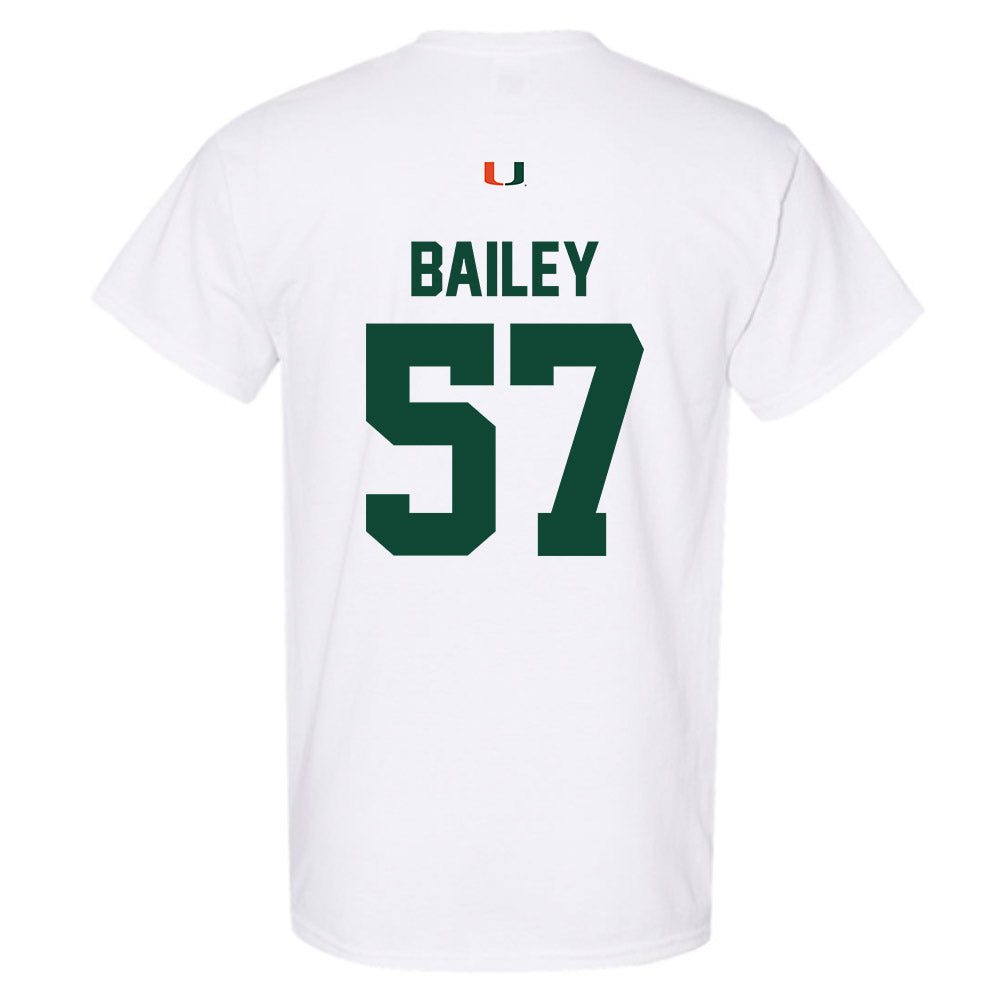 Miami - NCAA Football : Allen Bailey - Classic Shersey T-Shirt-1