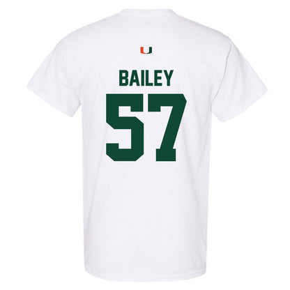 Miami - NCAA Football : Allen Bailey - Classic Shersey T-Shirt-1