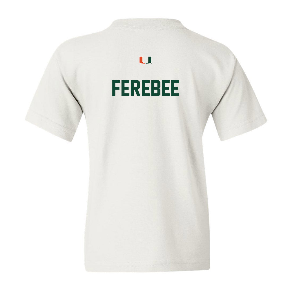 Miami - NCAA Women's Rowing : Trinity Ferebee - Classic Shersey Youth T-Shirt