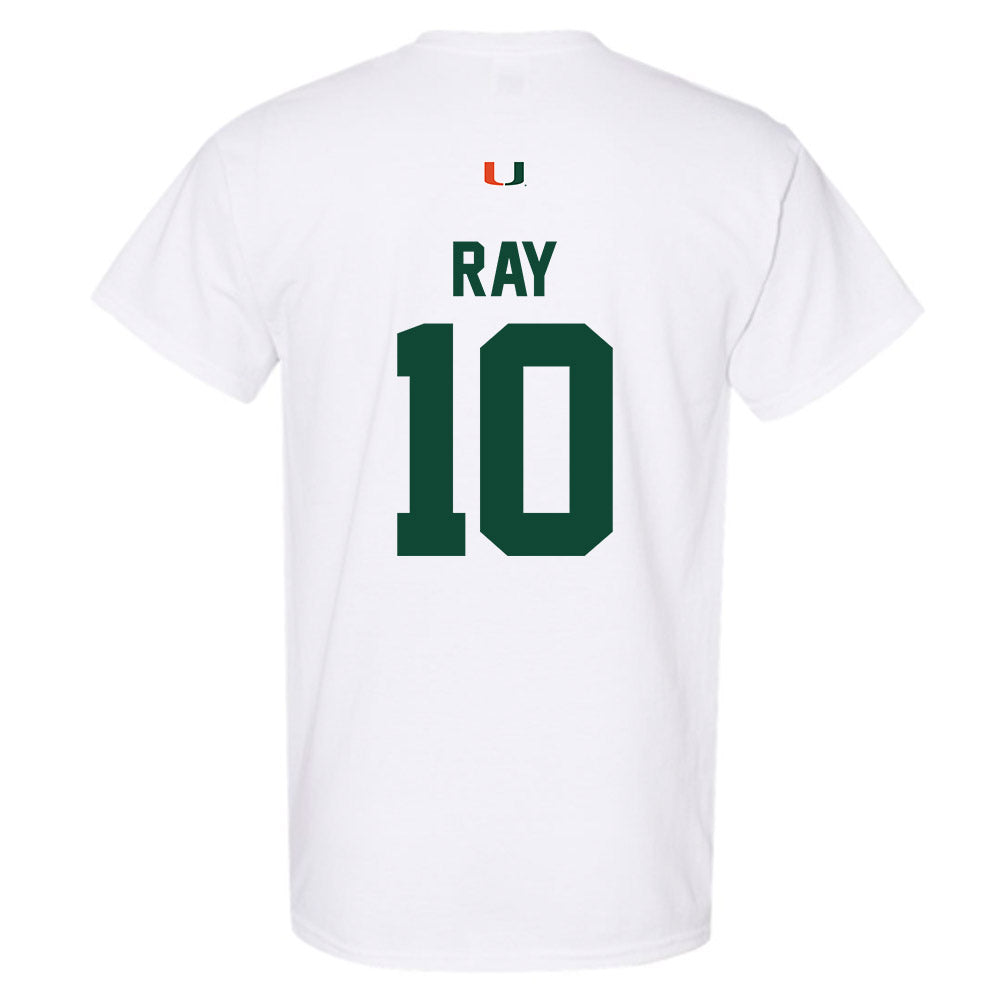 Miami - NCAA Baseball : Aidan Ray - Classic Shersey T-Shirt-1