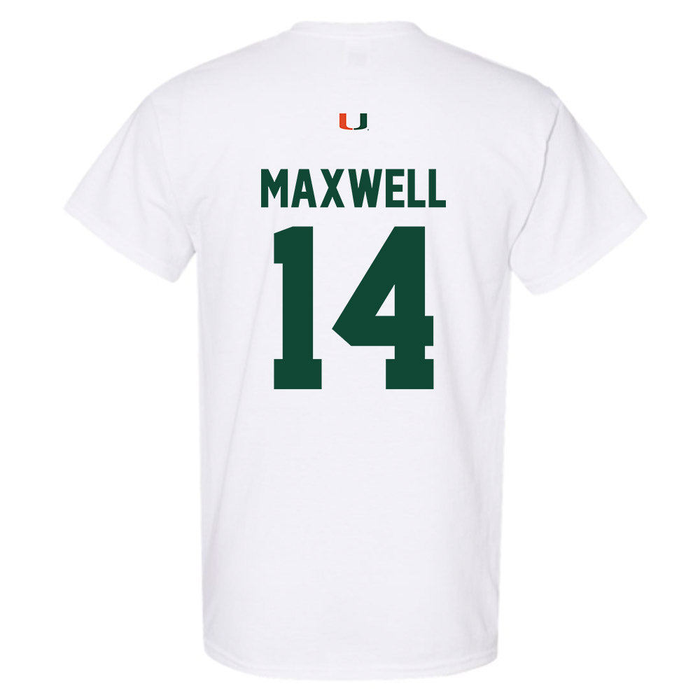 Miami - NCAA Women's Soccer : Taylor Maxwell - Classic Shersey T-Shirt-1