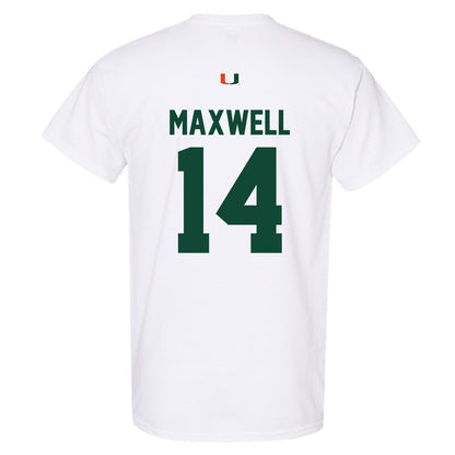Miami - NCAA Women's Soccer : Taylor Maxwell - Classic Shersey T-Shirt-1