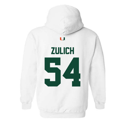 Miami - NCAA Women's Basketball : Sophia Zulich - Classic Shersey Hooded Sweatshirt