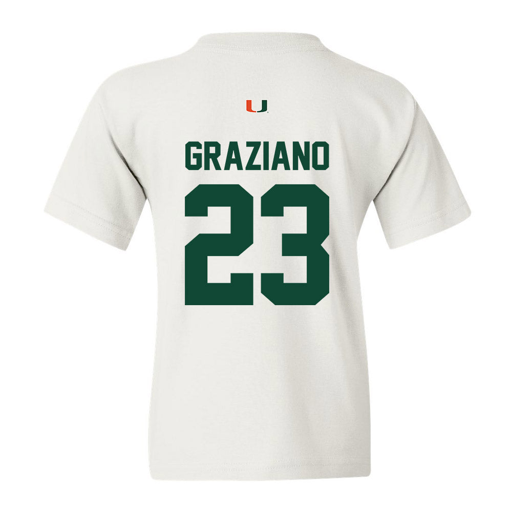 Miami - NCAA Women's Soccer : Faith Graziano - Classic Shersey Youth T-Shirt