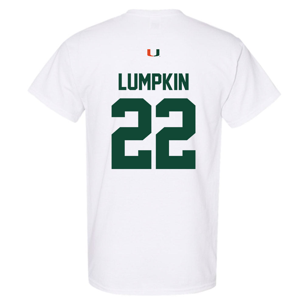 Miami - NCAA Baseball : Reese Lumpkin - Classic Shersey T-Shirt-1