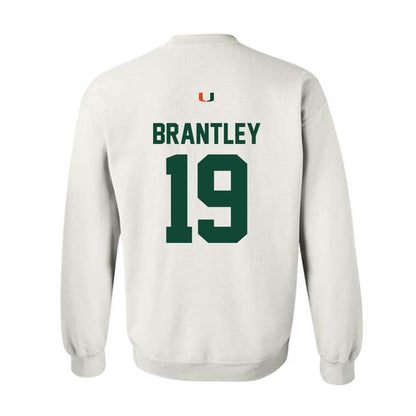 Miami - NCAA Football : Charles "Chuck" Brantley - Classic Shersey Crewneck Sweatshirt-1
