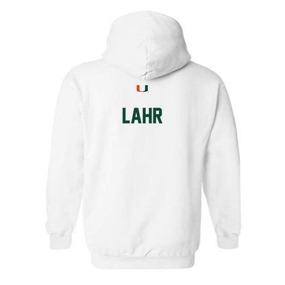 Miami - NCAA Women's Swimming & Diving : Carly Lahr - Classic Shersey Hooded Sweatshirt-1