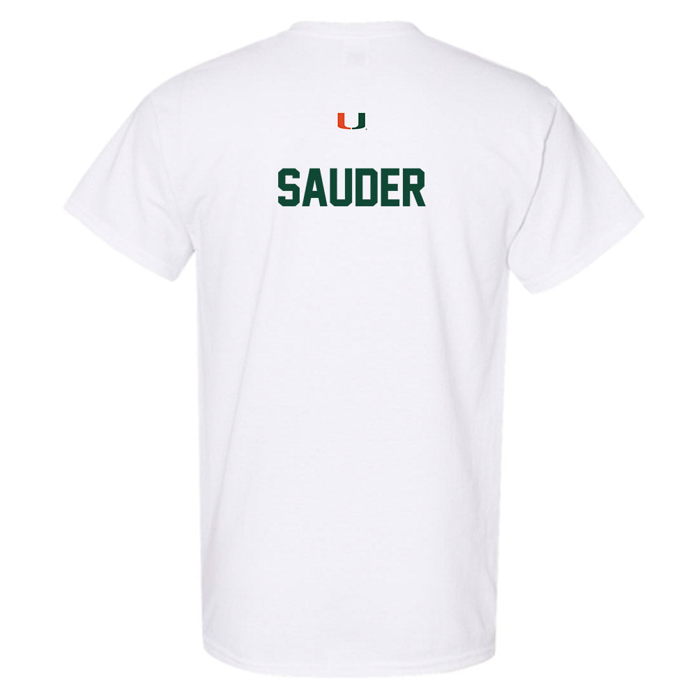 Miami - NCAA Men's Track & Field : The Sauder - Classic Shersey T-Shirt-1