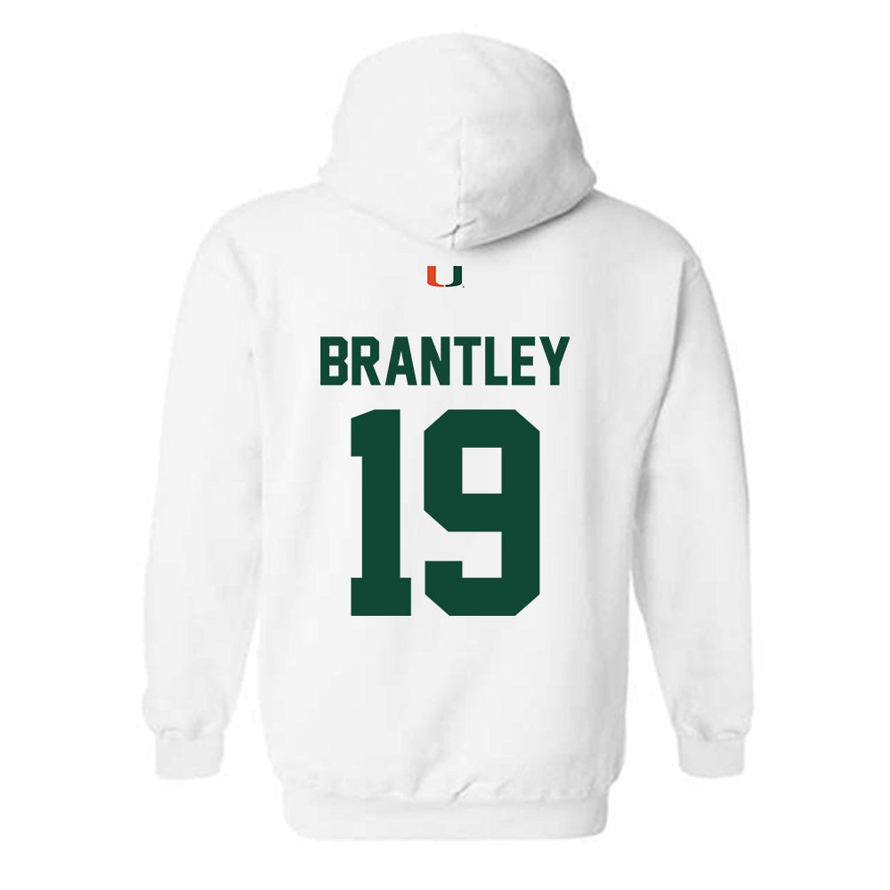 Miami - NCAA Football : Charles "Chuck" Brantley - Classic Shersey Hooded Sweatshirt-1