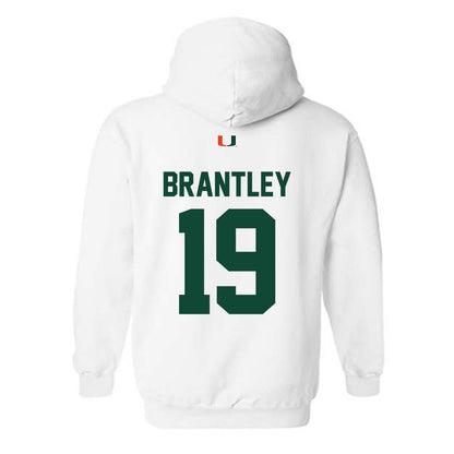 Miami - NCAA Football : Charles "Chuck" Brantley - Classic Shersey Hooded Sweatshirt-1