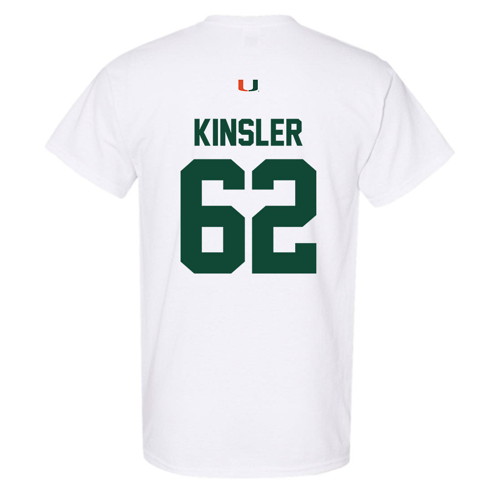 Miami - NCAA Football : Tommy Kinsler - Classic Shersey T-Shirt