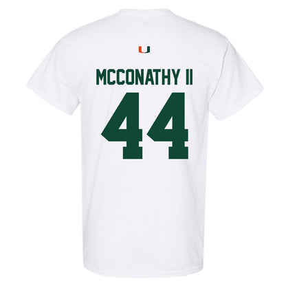 Miami - NCAA Football : Cole McConathy II - Classic Shersey T-Shirt-1
