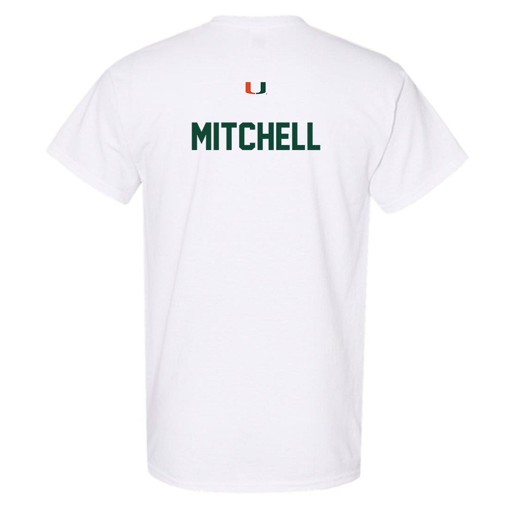 Miami - NCAA Men's Track & Field : Cason Mitchell - Classic Shersey T-Shirt-1