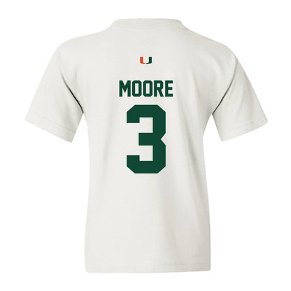 Miami - NCAA Football : Joshua Moore - Classic Shersey Youth T-Shirt-1