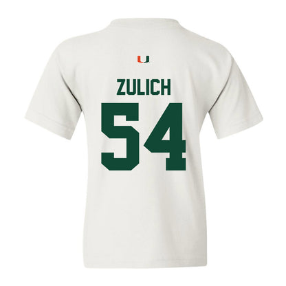 Miami - NCAA Women's Basketball : Sophia Zulich - Classic Shersey Youth T-Shirt