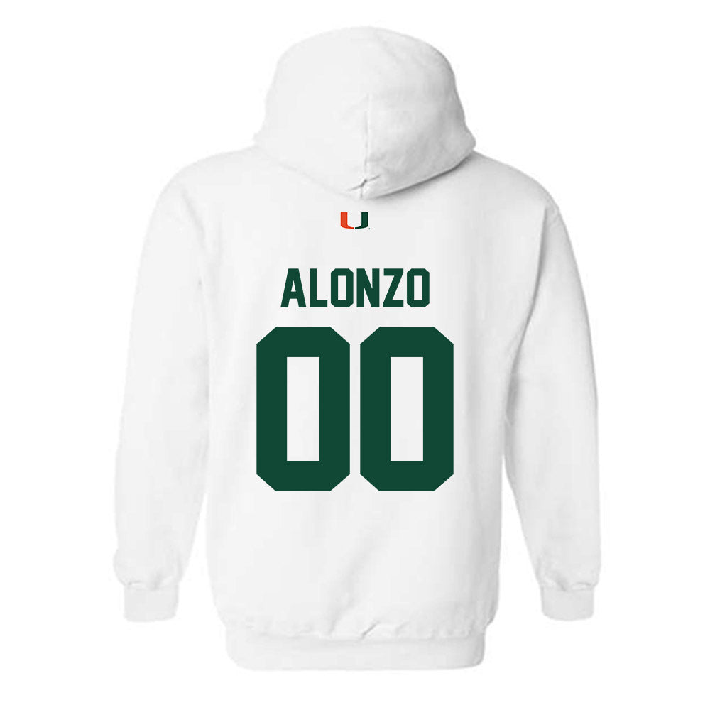 Miami - NCAA Women's Soccer : Vikki Alonzo - Classic Shersey Hooded Sweatshirt-1