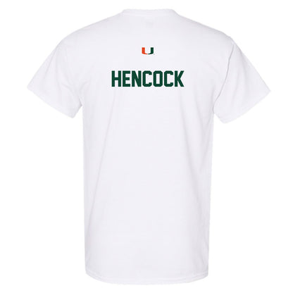 Miami - NCAA Women's Track & Field : Emma Hencock - Classic Shersey T-Shirt-1