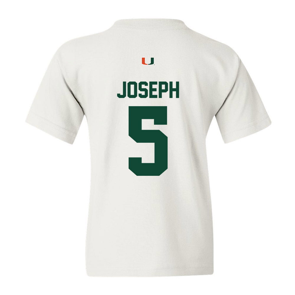 Miami - NCAA Football : Nathaniel Joseph - Classic Shersey Youth T-Shirt