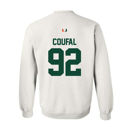 Miami - NCAA Football : Sam Coufal - Classic Shersey Crewneck Sweatshirt