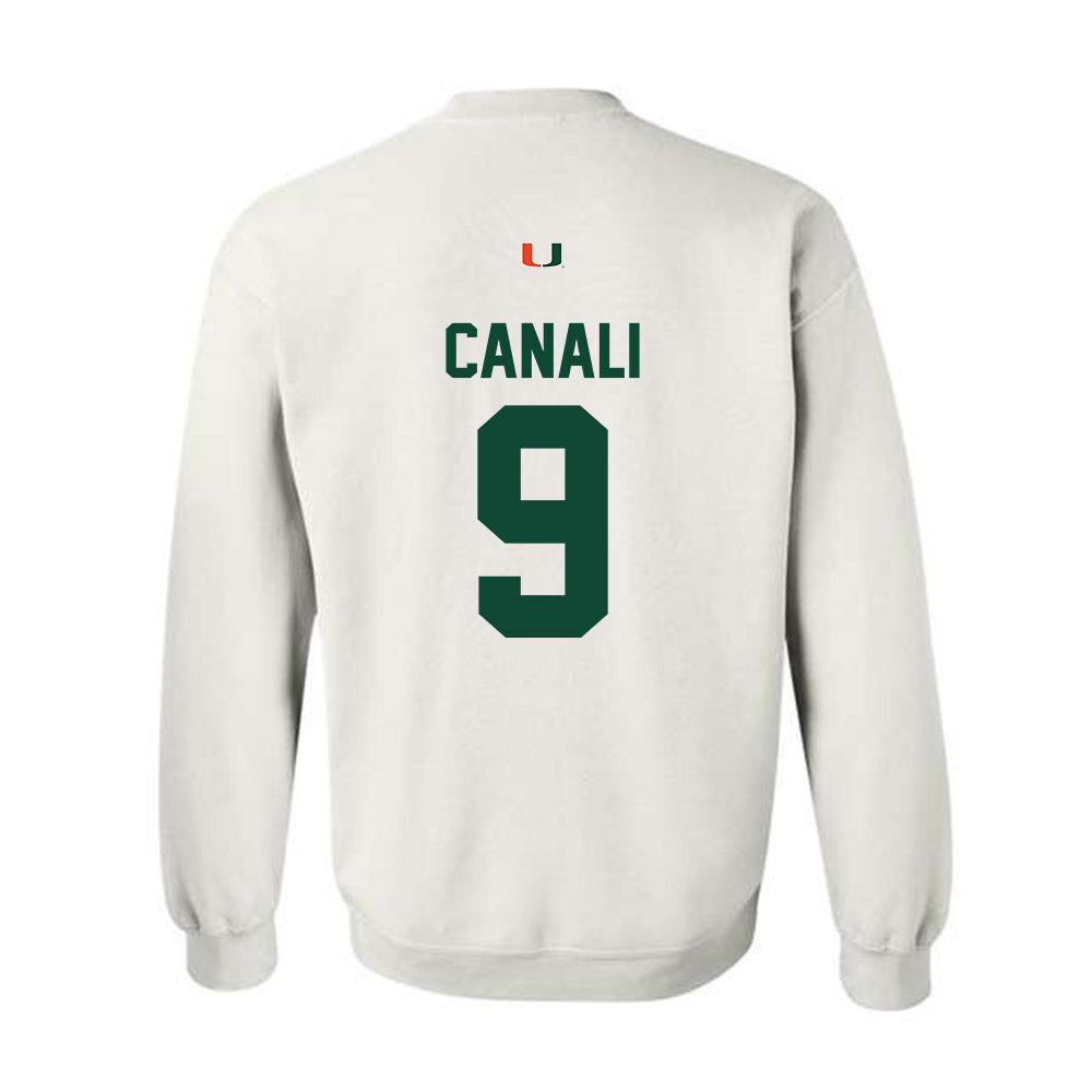 Miami - NCAA Women's Soccer : Giovana Canali - Classic Shersey Crewneck Sweatshirt-1