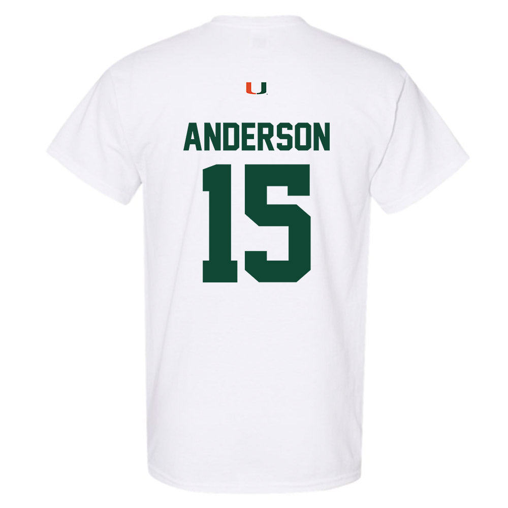 Miami - NCAA Football : Judd Anderson - Classic Shersey T-Shirt-1