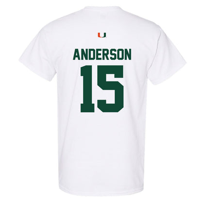 Miami - NCAA Football : Judd Anderson - Classic Shersey T-Shirt-1