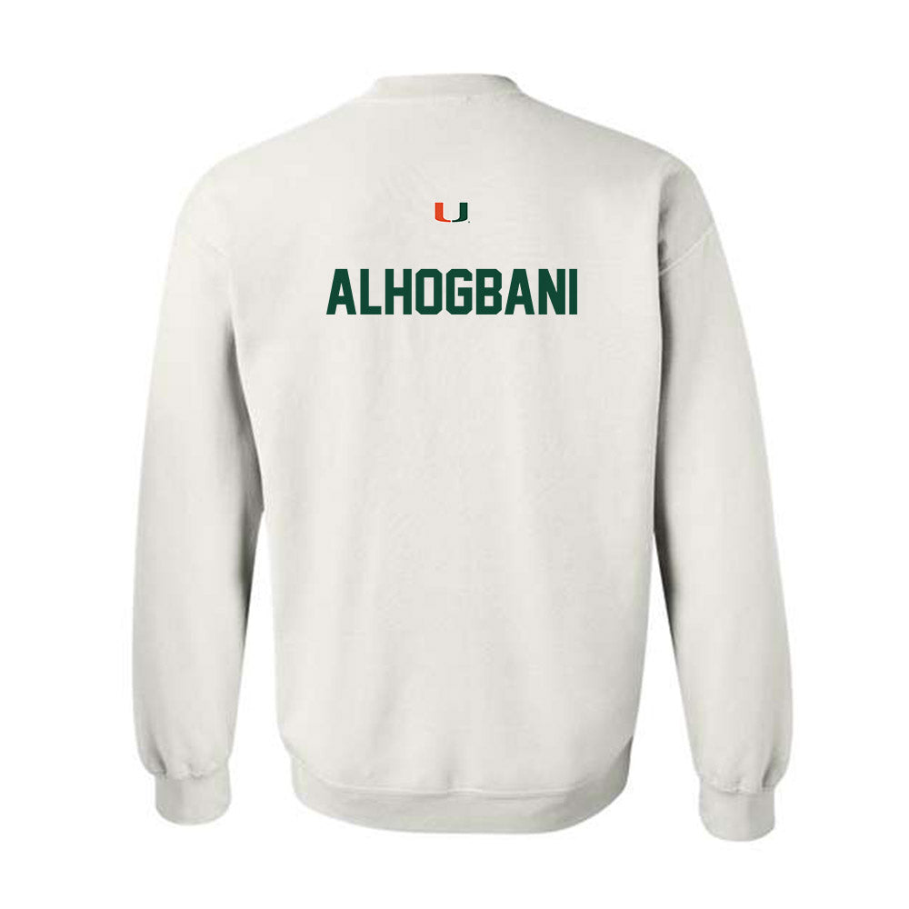 Miami - NCAA Men's Tennis : Saud Alhogbani - Classic Shersey Crewneck Sweatshirt-1