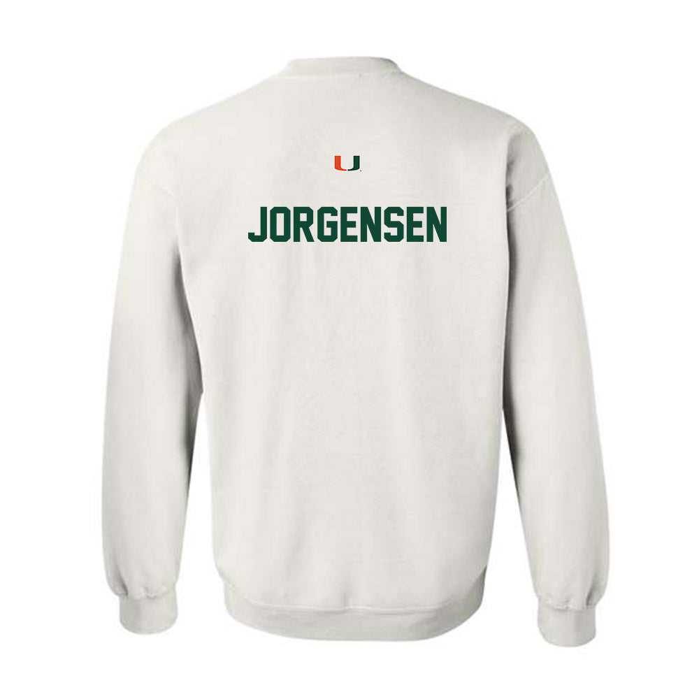 Miami - NCAA Women's Rowing : Kaitlyn Jorgensen - Classic Shersey Crewneck Sweatshirt-1