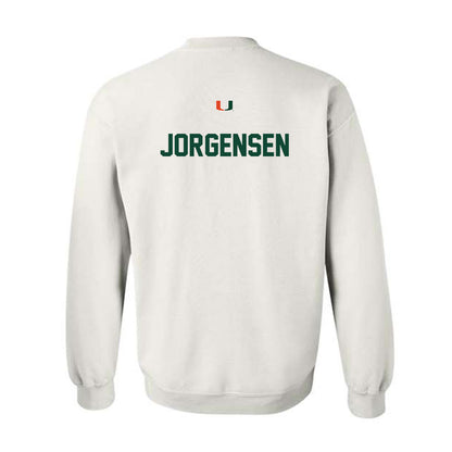 Miami - NCAA Women's Rowing : Kaitlyn Jorgensen - Classic Shersey Crewneck Sweatshirt-1