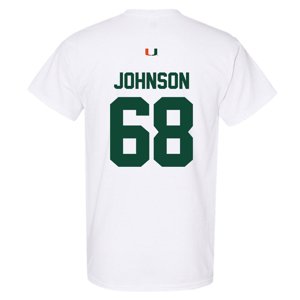 Miami - NCAA Football : Ian Johnson - Classic Shersey T-Shirt