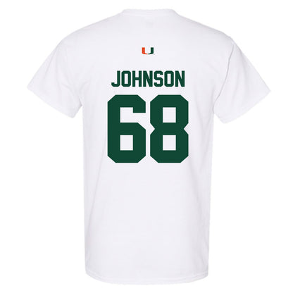 Miami - NCAA Football : Ian Johnson - Classic Shersey T-Shirt