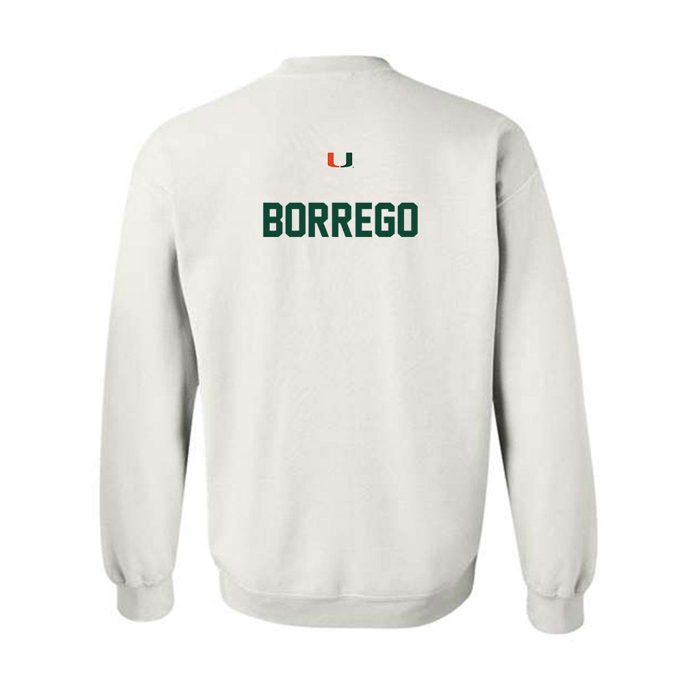 Miami - NCAA Men's Cross Country : Enrique Borrego - Classic Shersey Crewneck Sweatshirt-1