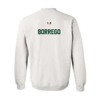 Miami - NCAA Men's Cross Country : Enrique Borrego - Classic Shersey Crewneck Sweatshirt-1