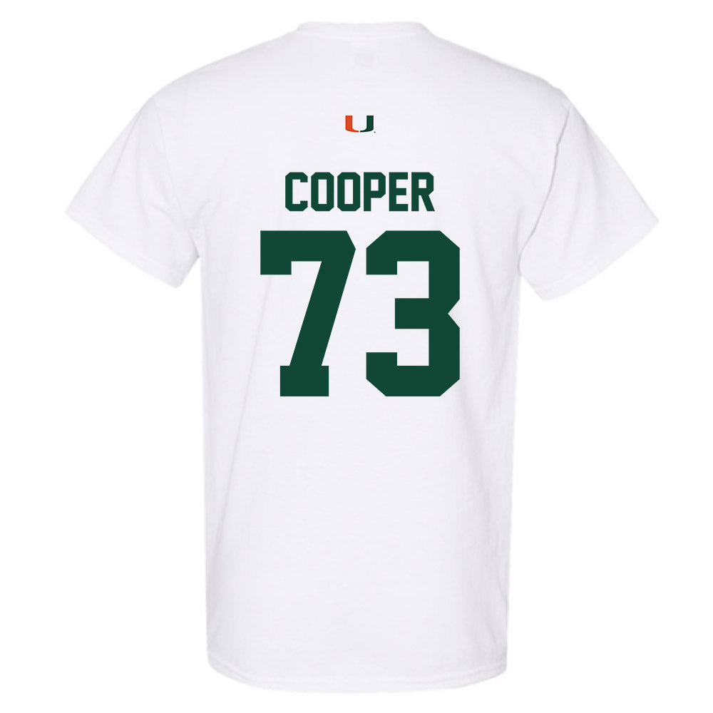 Miami - NCAA Football : Anez Cooper - Classic Shersey T-Shirt-1